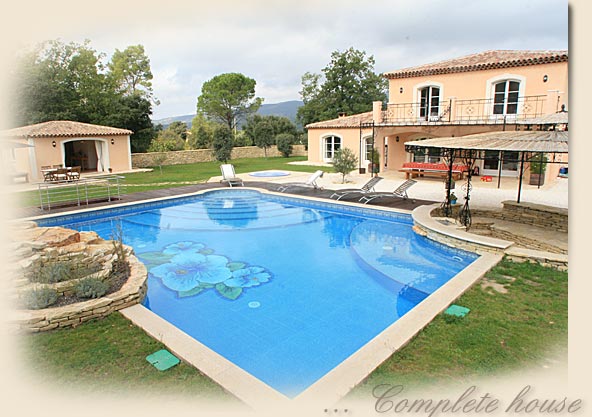 Luxury home rental Provence
